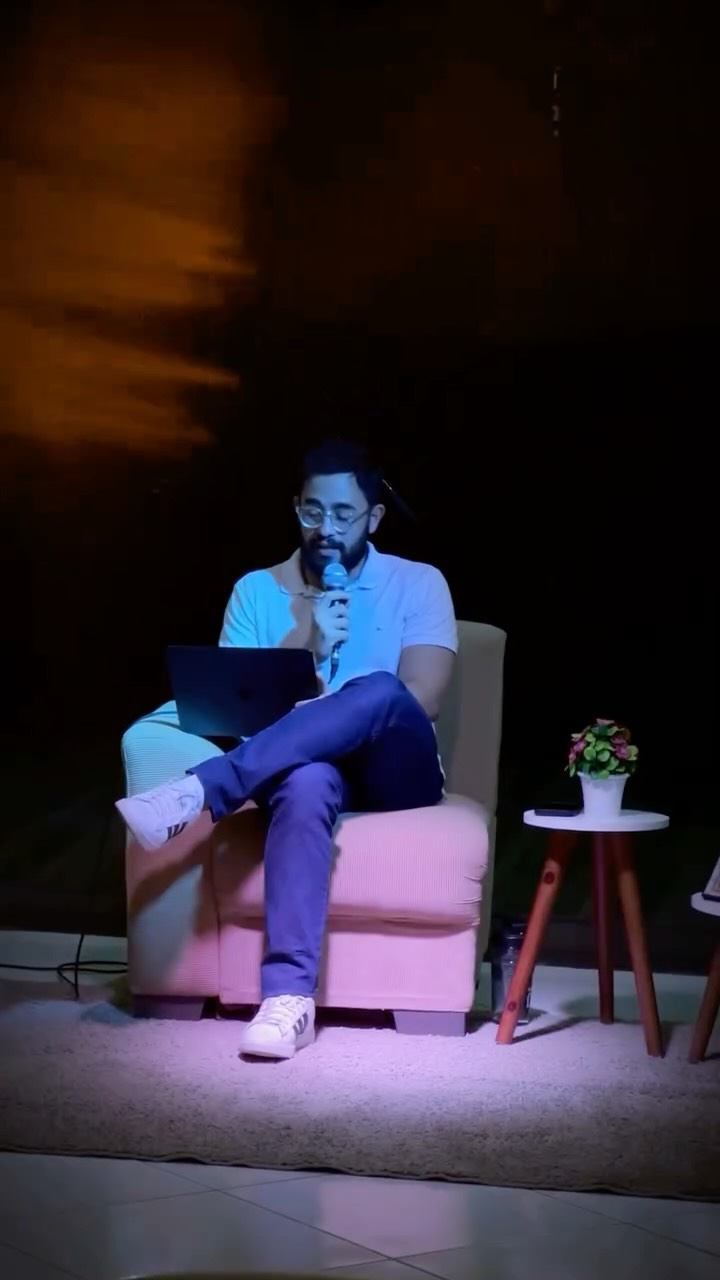 Publicação da PIBATEF no Instagram: Nosso restaure retornou hoje com o tema “Ferida da Traição”